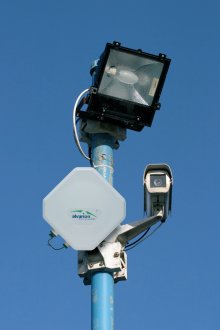 Alvarion's BreezeACCESS VL equipment for the 5.8 and 5.4 GHz spectrum was deployed for point to multipoint connectivity 