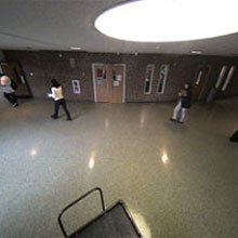 School Hallway Indoors