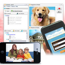Smartphones featuring combro smartconnect solution