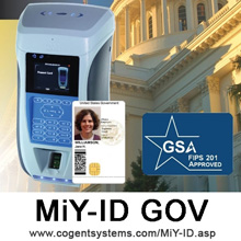 3M Cogent will present its latest commercial products including MiY-ID-Gov at the upcoming ISC West