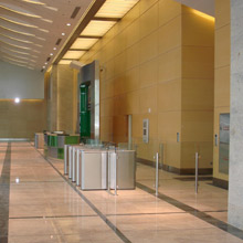 Bahrain Financial Harbour has Fastlane Glassgate speedgates installed