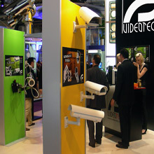 VIDEOTEC's stand pulled in the crowds at IFSEC 2008