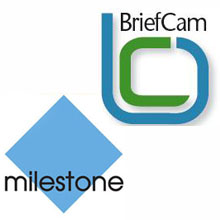 BriefCam, video synopsis and surveillance cameras, and Milestone Systems, IP management software 