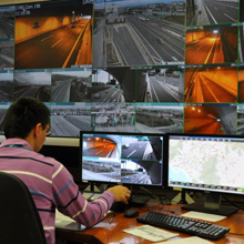 IndigoVision’s Control Centre Video Management software has presence throughout the Attika Traffic Management centre, toll plazas and other sites