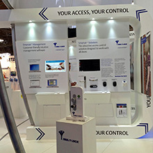 Mul-T-Lock also showcased the innovative WatchLock high security padlock