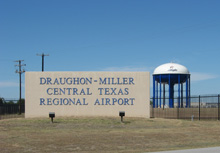 Texas Regional Airport in Temple, Texas, can now watch over ground crews and protect military assets using a wireless video surveillance network