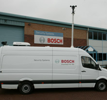 The Mobile Demonstration Unit is being used to help the UK sales team demonstrate the reliability and quality of its systems