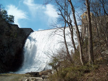 Cove Dam, one of many sites operated by the Western Virginia Water Authority and now monitored with Dedicated Micros NetVu cameras