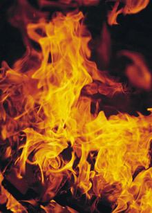 Video analytics for warehouse fire safety