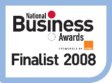 AD Aerospace are a finalist of the 2008 National Business Awards
