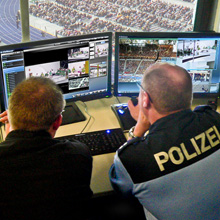 Video surveillance technology, the Panomera multi-sensor system,  allows a comprehensive overview of the stadium