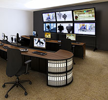 Winsted demonstrating the benefits of its flagship Prestige Sight-Line console