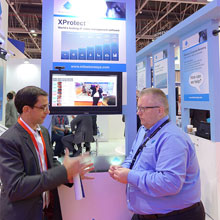 Video Analytics played a key role at this year’s show, four of the nine Milestone Solution Partners present demonstrated solutions related to video analytics