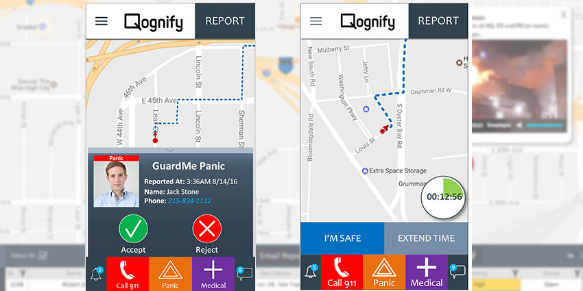 Various levels of information provide real-time routing and traffic and weather information