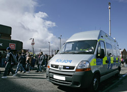 When it comes to digital mobile CCTV for crowd control and safety we are seeing the widespread deployment of Football Command Vehicles by the police