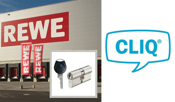 CLIQ® locking system protects REWE's new logistics centre in Germany