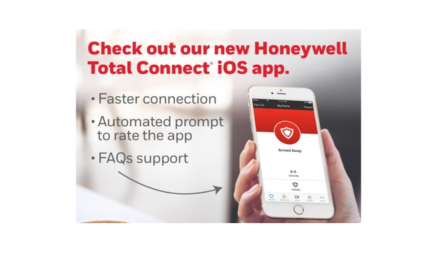 Honeywell announces new iOS app redesign for Total Connect Remote Services