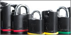 Mul-T-Lock's Sold Secure Gold approved E-Series padlocks installed by Guardian Security