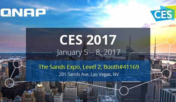QNAP to showcase Thunderbolt 3 NAS, QIoT Suite and QTS IoT Server, 4K Live-stream Broadcasts, and more NAS solutions at CES 2017