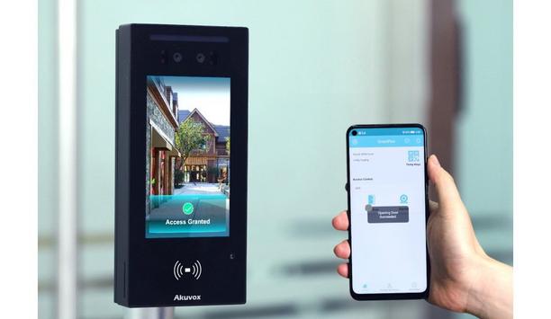 Akuvox and CIE unveil A05C smart IP access control reader featuring face recognition & multi-format contactless authentication