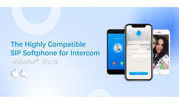 Akuvox releases Vfone SIP Softphone app specifically designed for Intercom applications