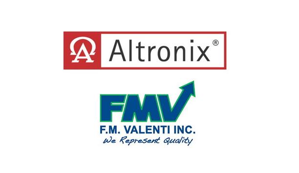 Altronix expands FM Valenti representation in the Northeast US region