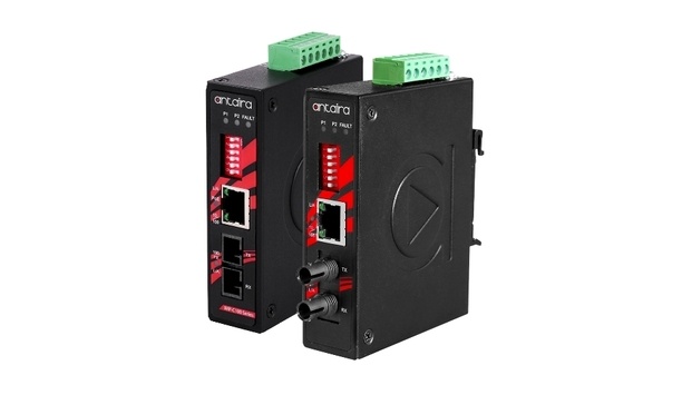 Antaira Technologies releases compact industrial networking PoE+ media converter