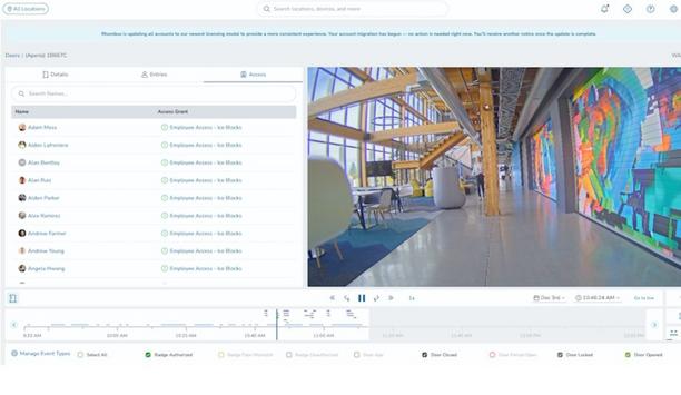 Aperio wireless locks join Rhombus security platform