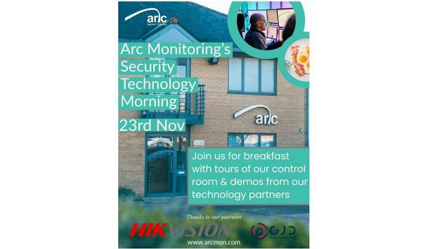 Arc Monitoring to host a Security Technology Morning for integrators and security managers