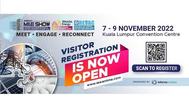 ASEAN M&E 2022 show set to kick-off from 7 – 9 November, 2022