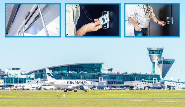 ASSA ABLOY provides Aperio H100 battery-powered handles to secure Helsinki Airport