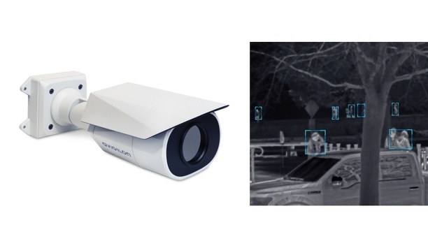 Avigilon's high-resolution H4 thermal camera for perimeter security on display at IFSEC 2019