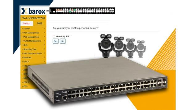 barox substantially reduce camera video loss with ‘Non-stop PoE’