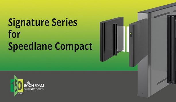 Boon Edam unveils new signature series of speedlane compact products at ISC West 2023