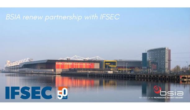 British Security Industry Association announces that they have renewed their exclusive sponsorship partnership with IFSEC