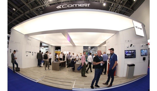 Comelit showcased new video door entry systems, home automation and CCTV at IFSEC 2018