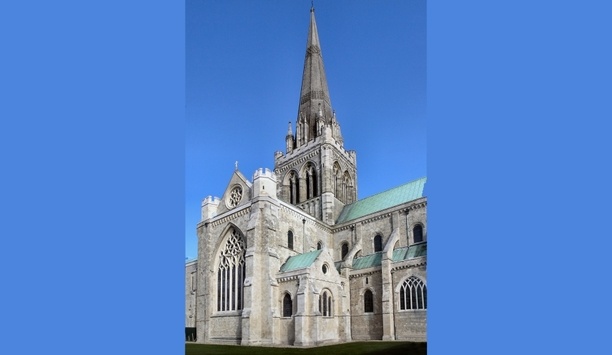 Comelit 4 camera wireless CCTV system secures one of UK’s famous tourist landmark, Chichester Cathedral