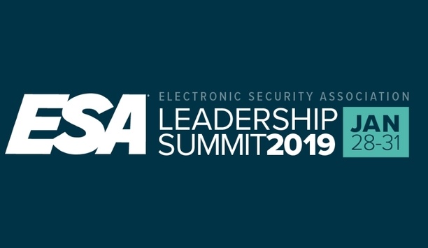 Electronic Security Association 2019 Leadership Summit reveals schedule and speaker line-up