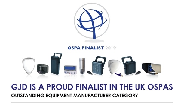 GJD has been shortlisted as UK OSPA 2019 finalist in the OEM category