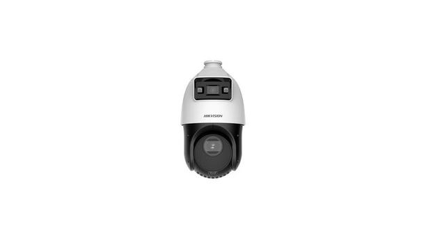 Hikvision 4-Inch TandemVu cameras use both fixed and PTZ lenses for simultaneous large area and detail views