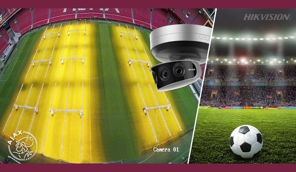 Hikvision provides camera technology to monitor football matches at Ajax club