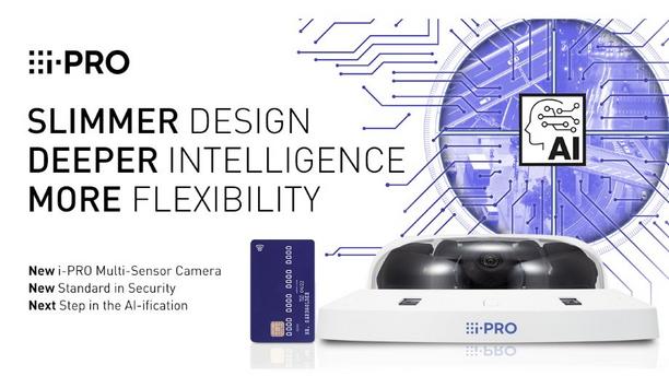 i-PRO EMEA announces the release of their new multi-sensor camera range with AI at the edge