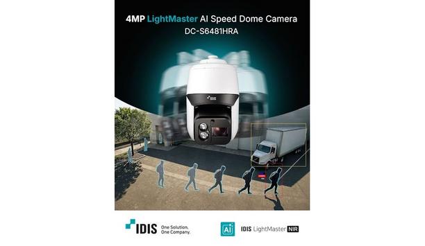 IDIS launches new AI PTZ cameras for enhanced security