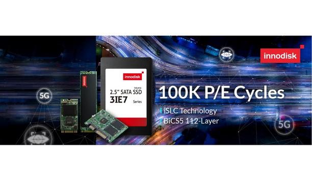 Innodisk launches patented iSLC firmware technology with 100K P/E Cycles to seize the 5G networking and AI smart city opportunities