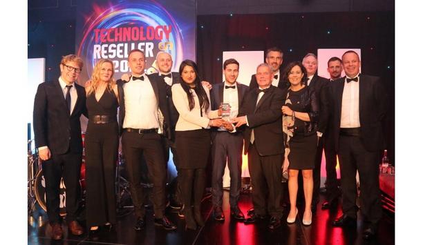 Konica Minolta receives the Technology Reseller/MSP Solution Install of the Year award at the Technology Reseller Awards 2022