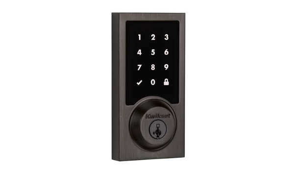 Kwikset introduces Control4 compatibility to its Obsidian Electronic Touchscreen Deadbolt
