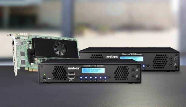 Matrox collaborates with VIDELCO Europe Ltd. for distribution of Maevex 6100 and 5100 Series enterprise encoders and decoders