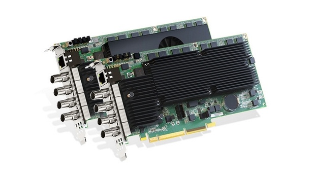 Matrox Graphics announces shipping of its Mura IPX 12G-SDI capture and IP encode/decode cards