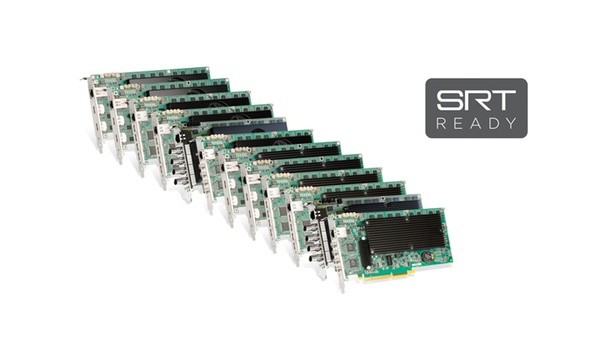 Matrox Graphics  announces SRT streaming protocol support on Mura IPX capture and IP encode/decode cards