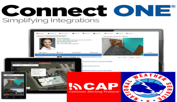 Connect ONE® from Connected Technologies adds national weather service monitoring